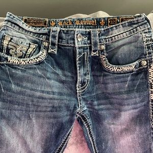 Rock Revival Juniper Slim Boot Jeans Men’s Size 32